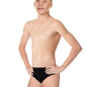 Speedo Boy's Essential Endurance+ 6.5cm Brief - Black-0