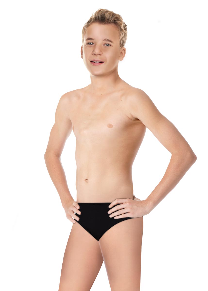 Speedo Boy's Essential Endurance+ 6.5cm Brief - Black-0