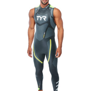 TYR Men's Category 5 Sleeveless Wetsuit - Black