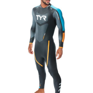 TYR Men's Category 2 Wetsuit - Black