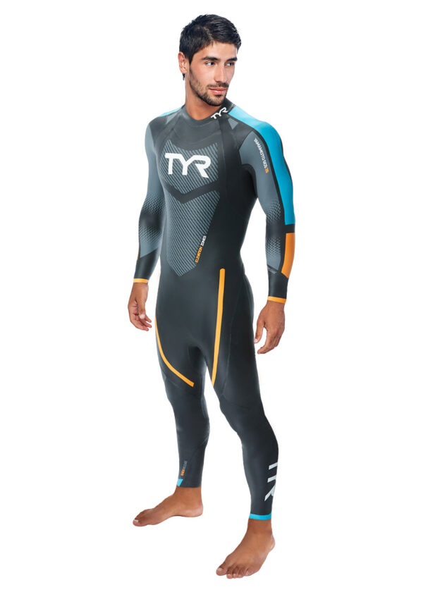 TYR Men's Category 2 Wetsuit - Black