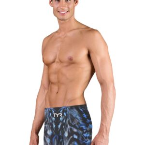 TYR Venzo Genesis High Waist Jammer - Steel Blue-0