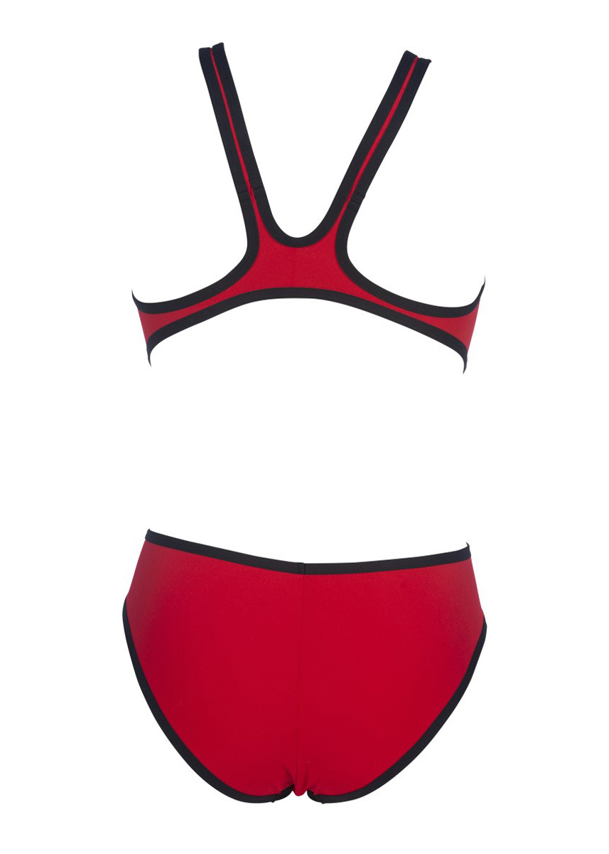 Arena Womens One Biglogo Swimsuit - Red / Black-533918