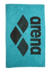 Arena Pool Towel Soft - Mint / Espresso