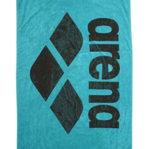 Arena Pool Towel Soft - Mint / Espresso-0