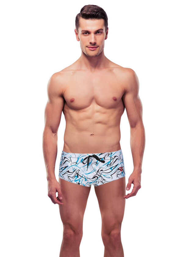 Arena Mens Floral Logo Reversible Low Waist Short-0