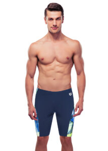 Arena Mens Shading Prism Jammer - Navy / Multi