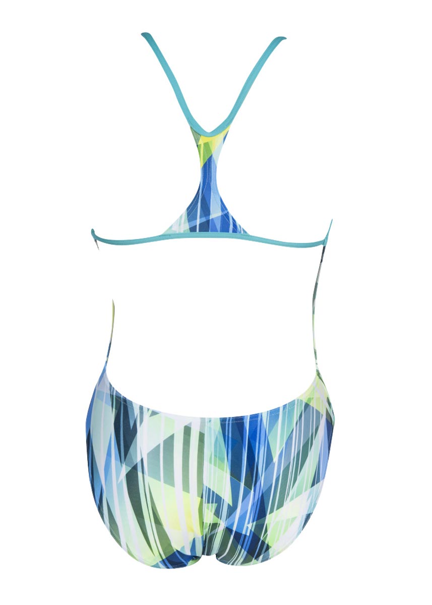 Arena Womens Shading Prism Booster Back Swimsuit - Mint / Multi-533997