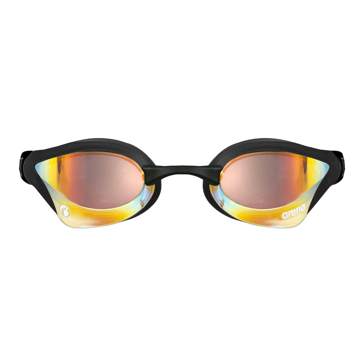 Arena Cobra Core Swipe Mirrored Goggles - Yellow Copper / Black-brand