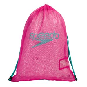 Speedo Equip Mesh Bag - Electric Pink / Green Glow-0