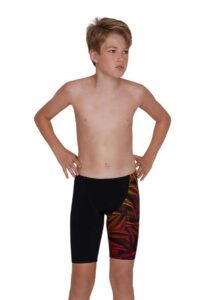 Speedo Boy's JungleLizzard Digital Placement Jammer