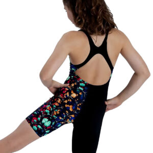 Speedo Girl’s Fastskin Junior Endurance+ Kneesuit – Black / Beautiful Blue