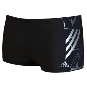 Adidas Men's Tech Aquashort - Black / Metallic Silver-0