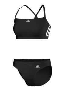 Adidas Women's Infinitex 3-stripes Swim Bikini - Black / White