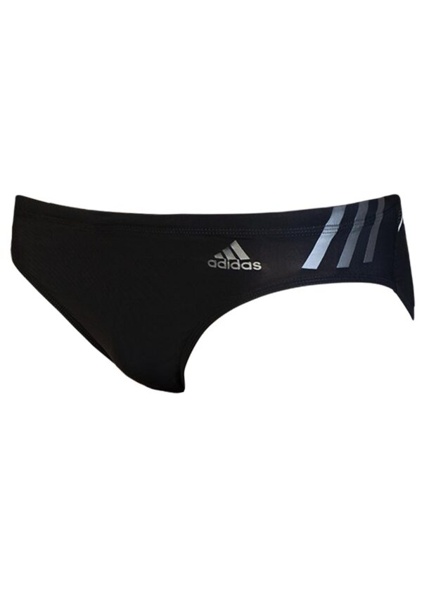 Adidas Boys Streamlined Swim Trunks - Black / Metallic-0