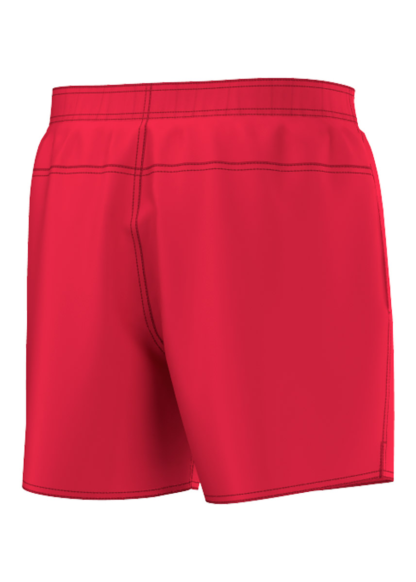 Adidas Men's Solid Swim Shorts - Ray Red / Power Red-brand