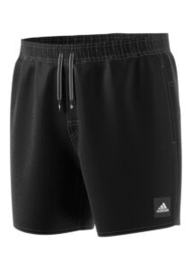 Adidas Men's Solid Swim Shorts - Black