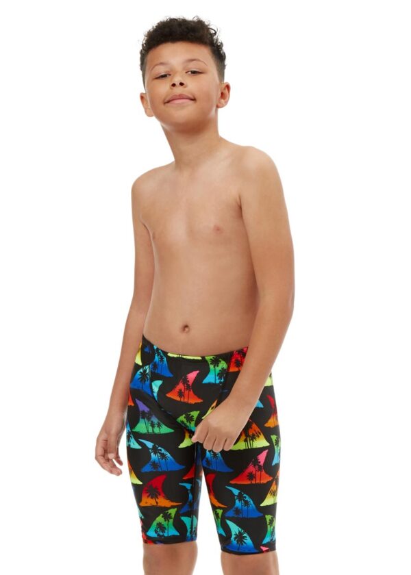 Maru Boy's Shark Bait Pacer Jammer - Multi