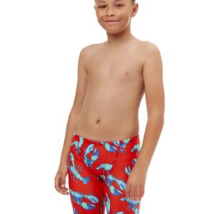 Maru Boy's Lobster Roll Pacer Jammer - Red