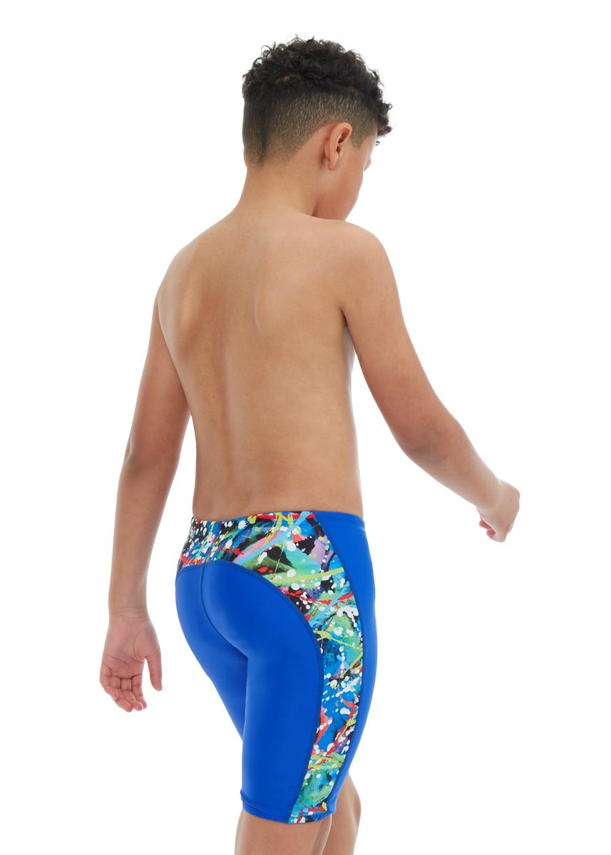Maru Boy's Splash Ecotech Panel Jammer - Black/Multi-brand