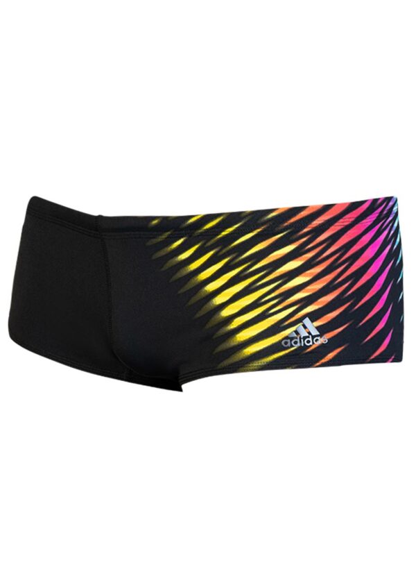 Adidas Men's Graphic Aquashort - Black / Yellow-0