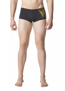 Adidas Boy's Graphic Aquashort - Black / Yellow