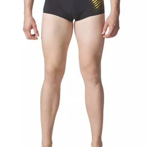 Adidas Boy's Graphic Aquashort - Black / Yellow-0