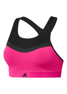 Adidas Womens Don't Rest Amphi Swim Bikini Top - Shock Pink / Black