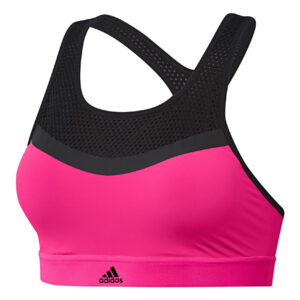Adidas Womens Don't Rest Amphi Swim Bikini Top - Shock Pink / Black-0