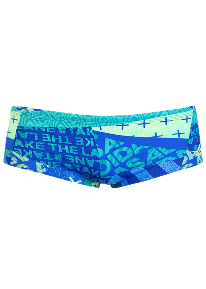 Adidas Boy's Performance Swim Boxer - Blue / Green-536064