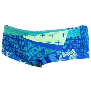 Adidas Boy's Performance Swim Boxer - Blue / Green-0