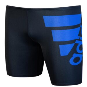 Adidas Boy's Solid Swim Jammer - Black / Blue-0