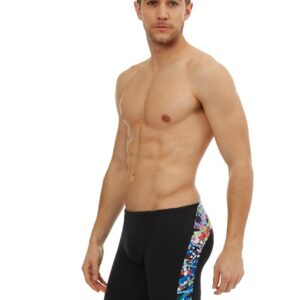 Maru Men's Splash Ecotech Panel Jammer - Black/Multi