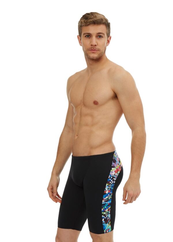 Maru Men's Splash Ecotech Panel Jammer - Black/Multi