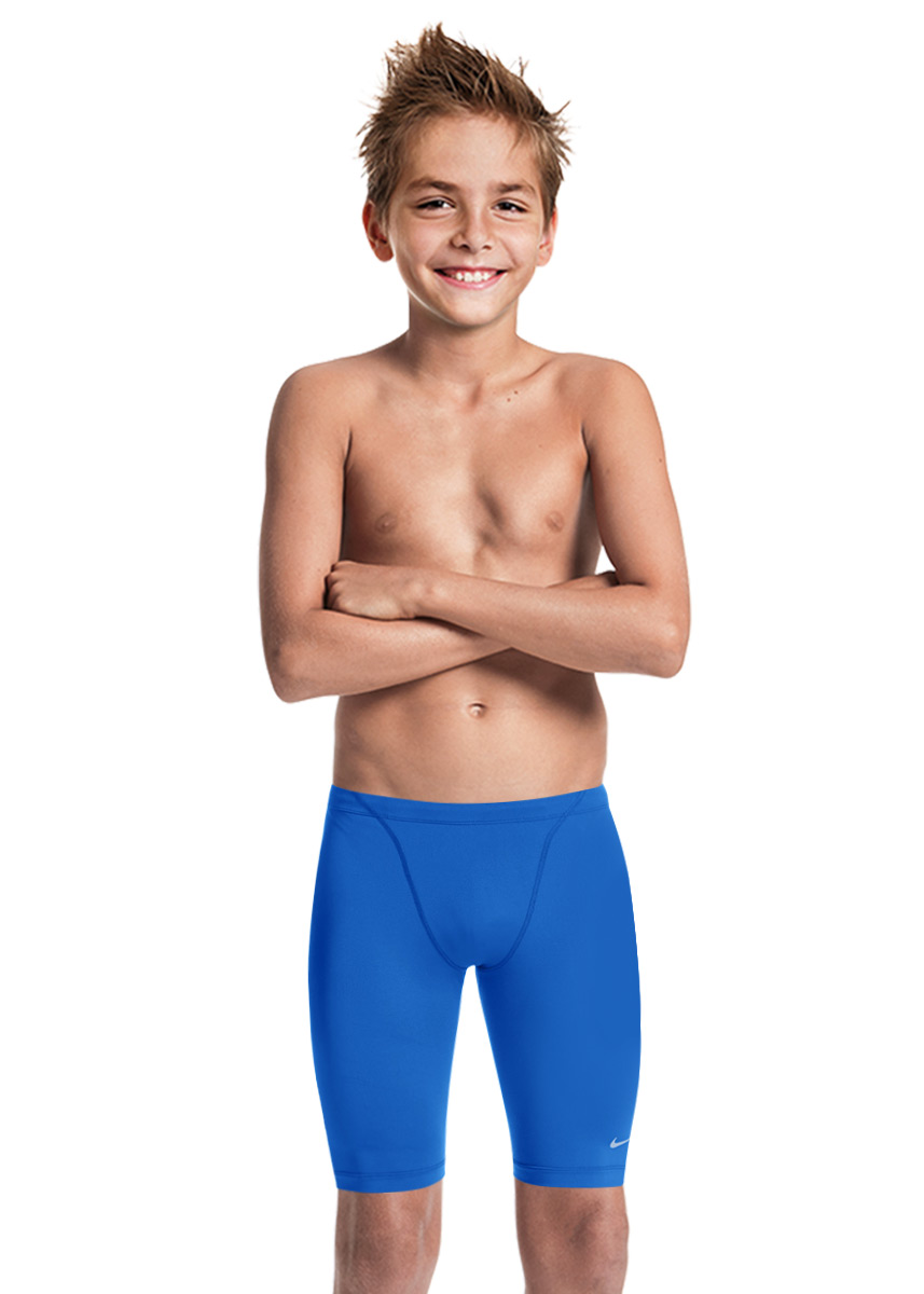 Nike Boy's Hydrastrong Solids Jammer - Game Royal-0