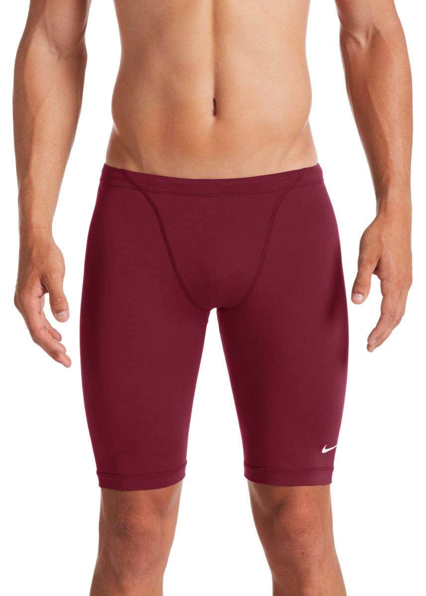 Nike Men's Hydrastrong Solids Jammer - Villain Red-0