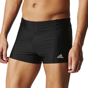 Adidas Infinitex Essentials Swim Boxer - Black / Silver Metallic-0