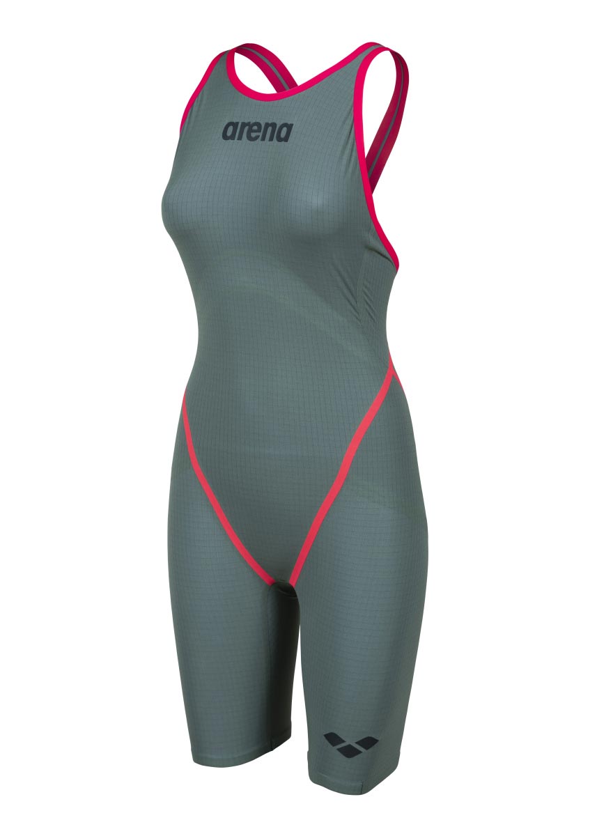 Arena Powerskin Carbon Core FX Closedback Kneesuit - Army Green