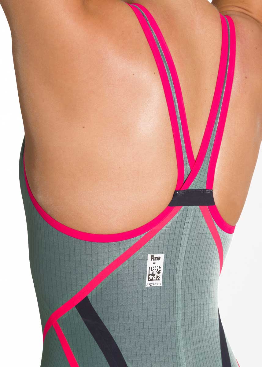 Arena Powerskin Carbon Core FX Closedback Kneesuit - Army Green