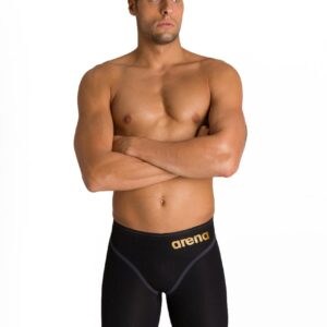 Arena Powerskin Carbon Core FX Jammer - Black / Gold