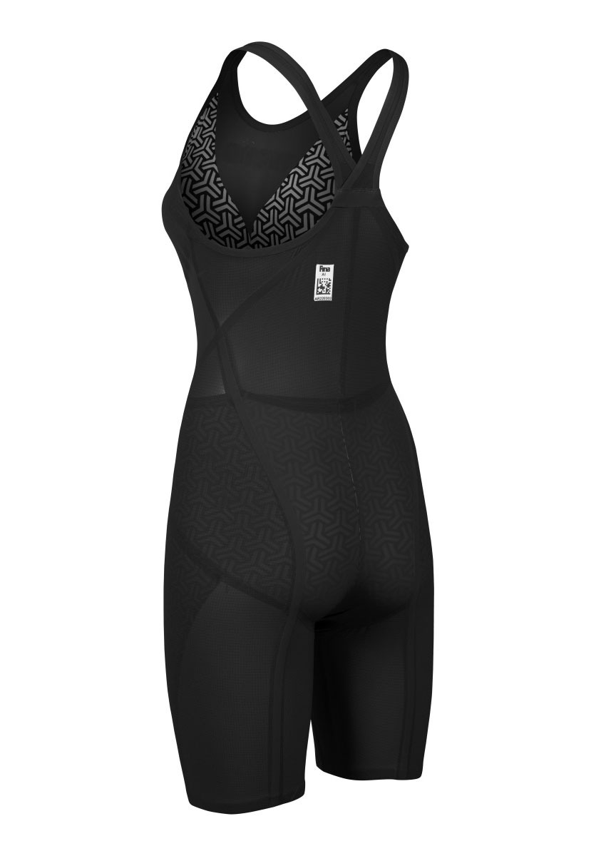 Arena Powerskin Carbon Glide Openback Kneesuit - Black / Gold
