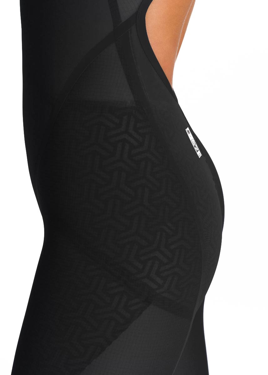 Arena Powerskin Carbon Glide Openback Kneesuit - Black / Gold