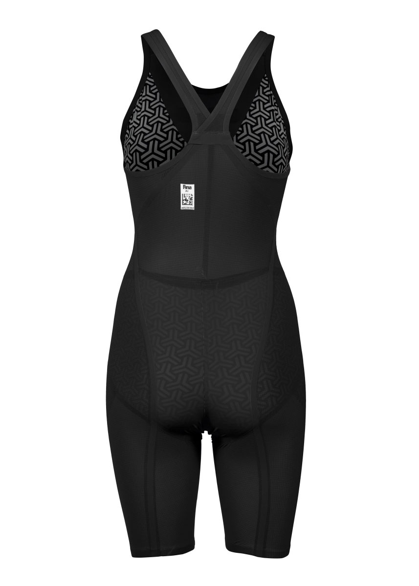Arena Powerskin Carbon Glide Openback Kneesuit - Black / Gold