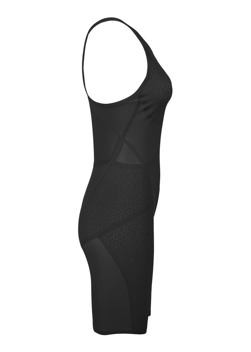 Arena Powerskin Carbon Glide Openback Kneesuit - Black / Gold