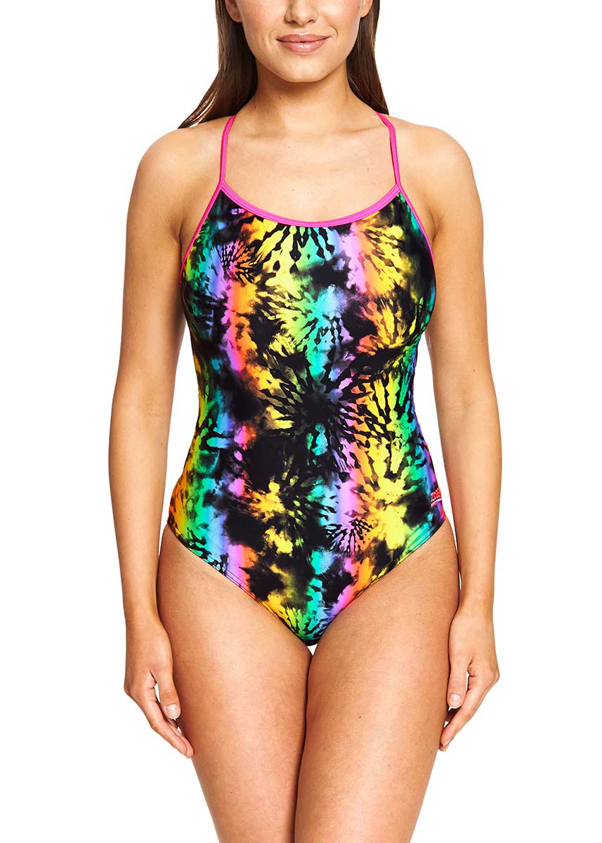 Zoggs Women's Dreamer Lattice Back Swimsuit-535843