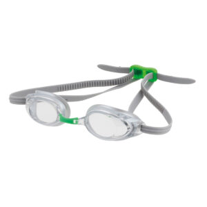 Aquafeel Glide Goggles - Silver / Green-0