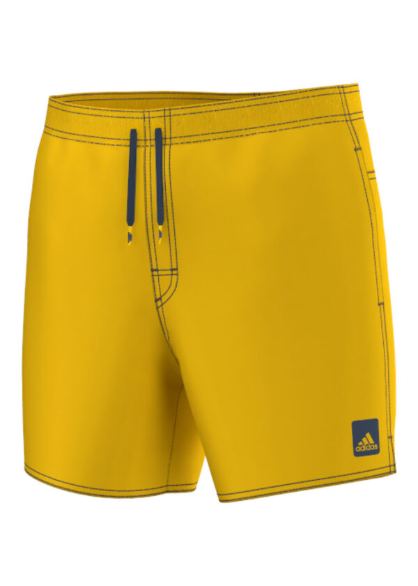 Adidas Mens Solid Shorts - Equipment Yellow-0