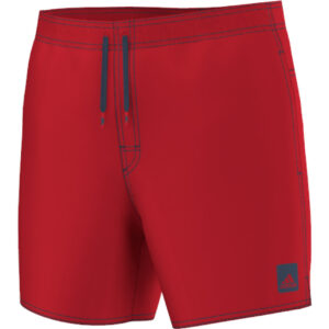 Adidas Mens Solid Shorts - Red-0