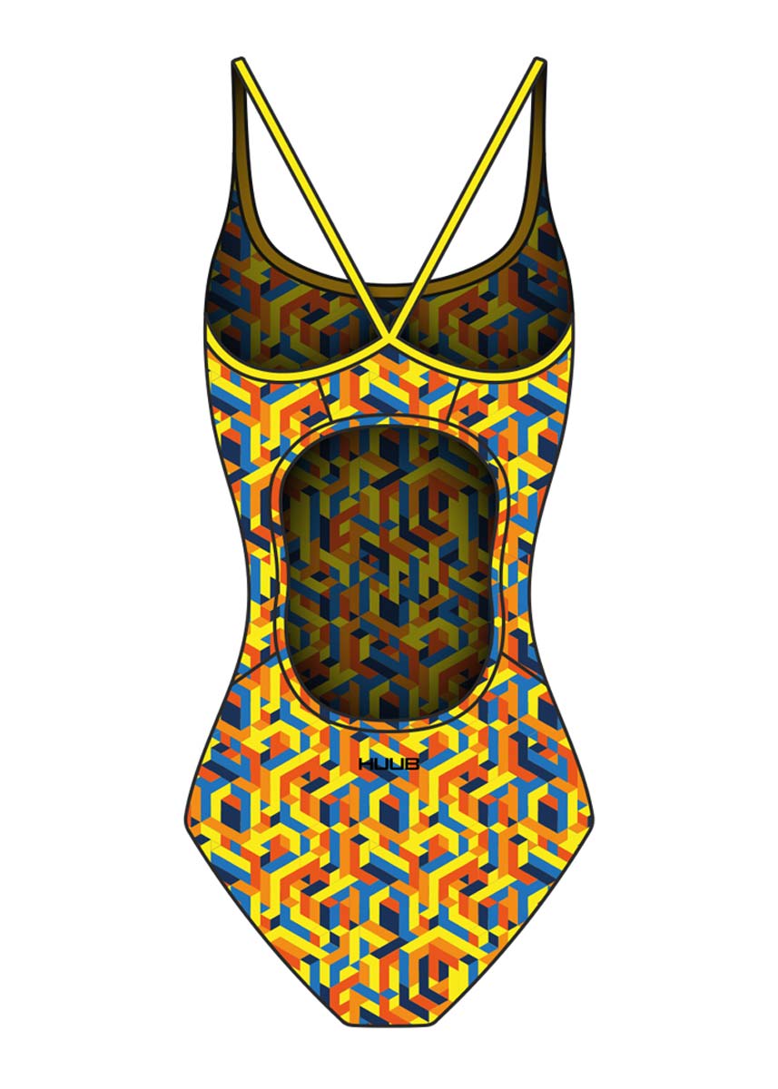 HUUB Women's Vivid Print Swimsuit-brand
