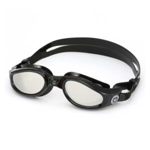 Aquasphere Kaiman Mirrored Lens Goggle - Black-0